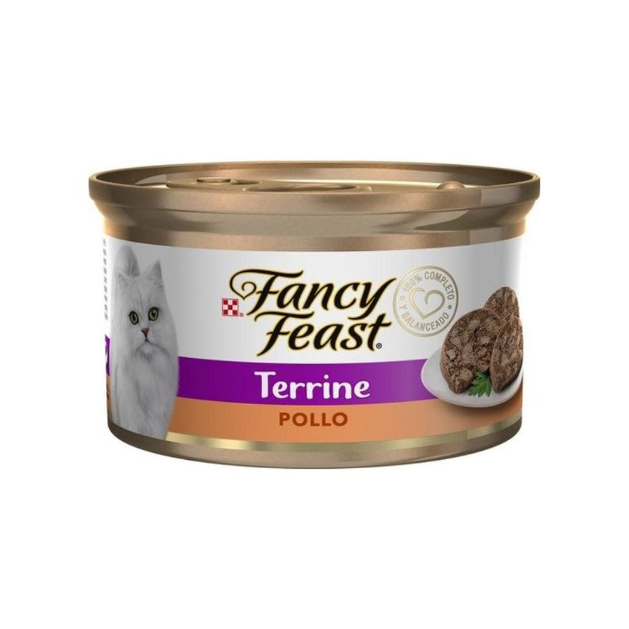 Proplan Fancy Feast Terrine Pollo alimento húmedo para gatos 85 GR