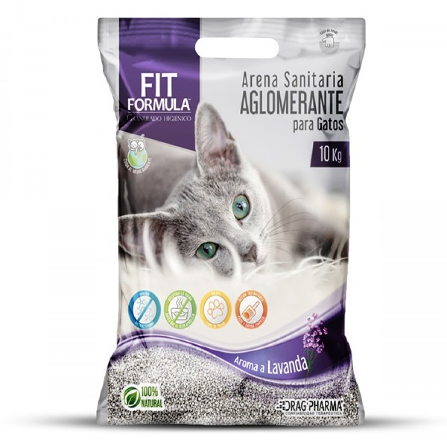 Arena para gatos Fit formula sanitaria 10 KG