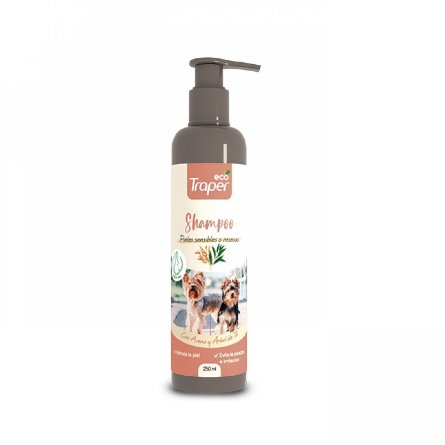 Shampoo piel extra sensible eco traper 250 ML, , large image number null