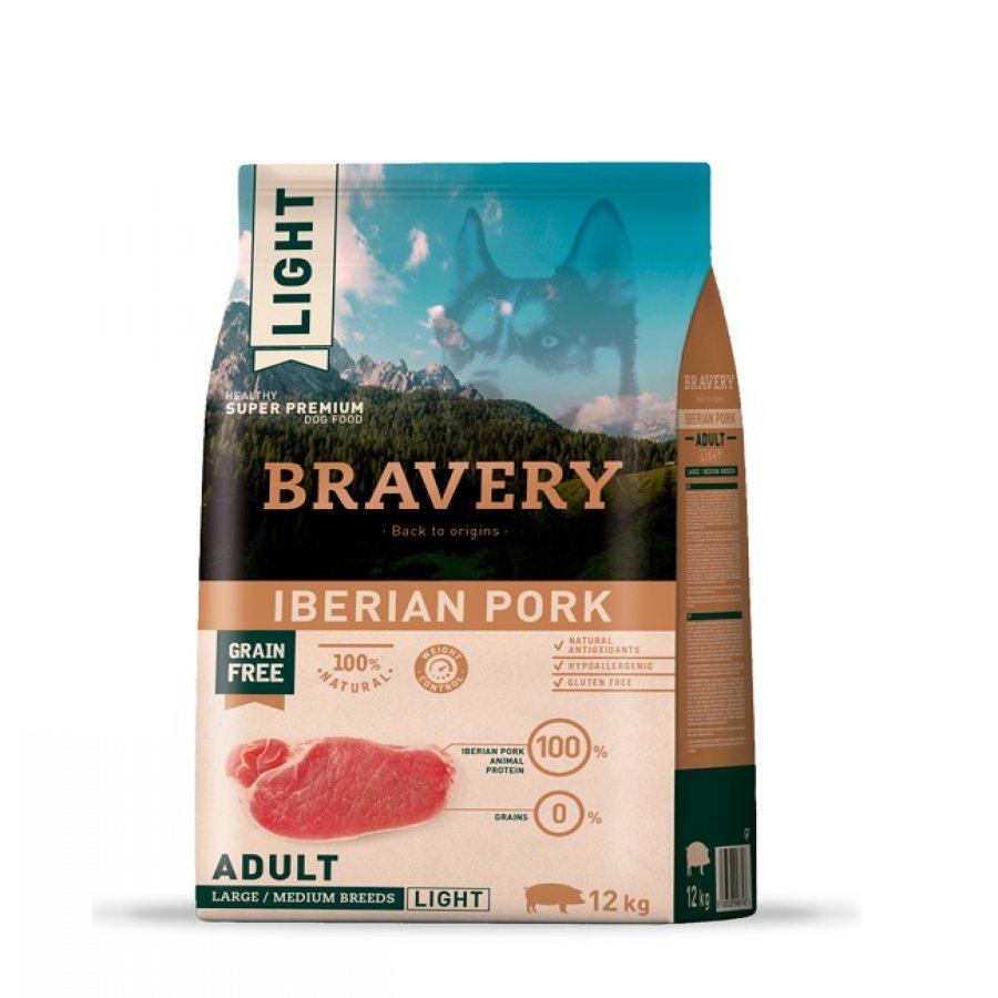 Bravery Light Iberian Pork Adult Large/Medium