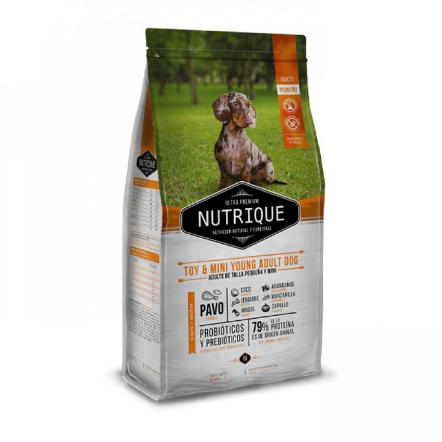 Nutrique toy & mini young adult 3 KG alimento para perro