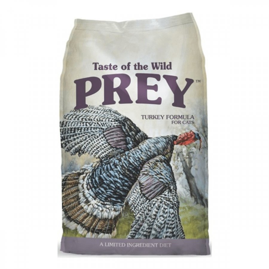 Taste Of The Wild Prey Formula Turkey Gato alimento para gato
