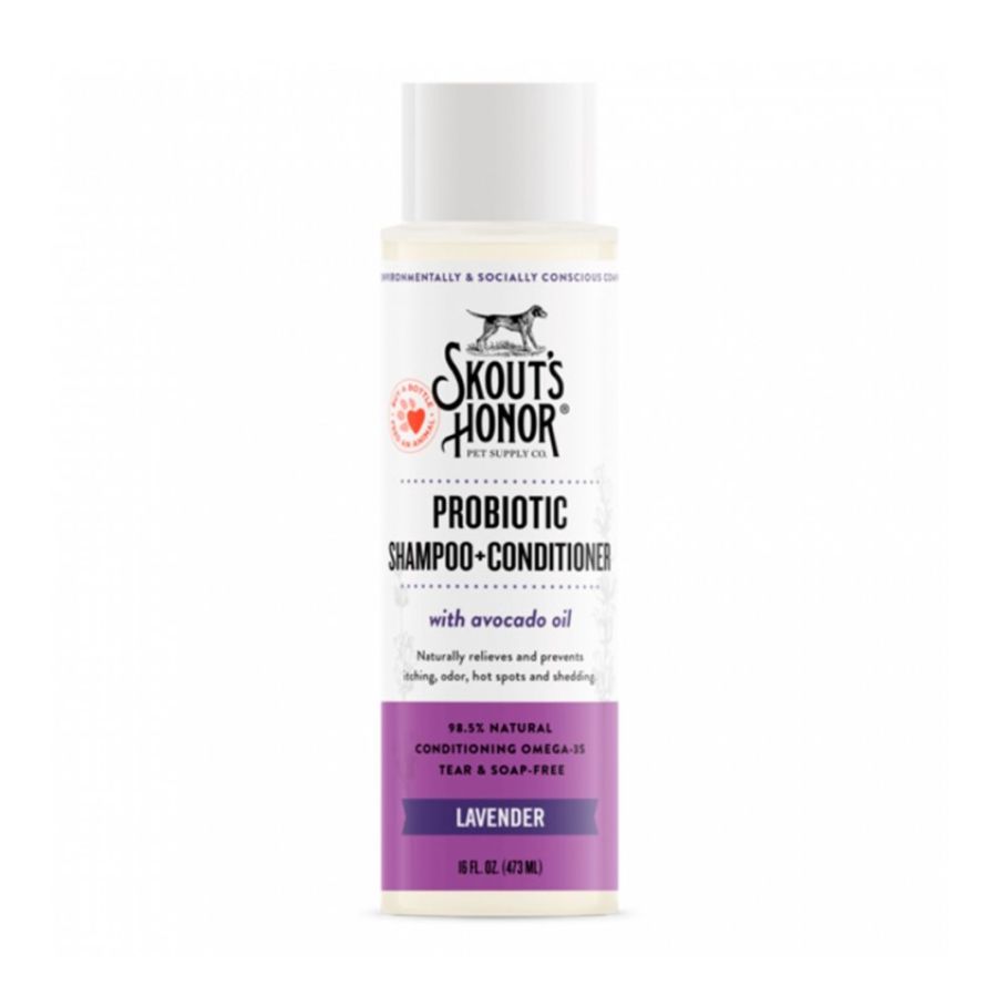 Shampoo-acondicionador probiotico lavanda