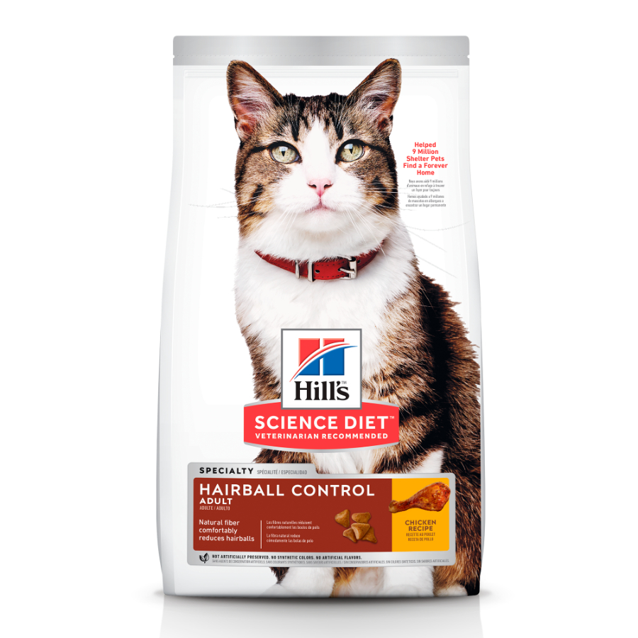 Hills Feline Adult Hairball Control alimento para gato