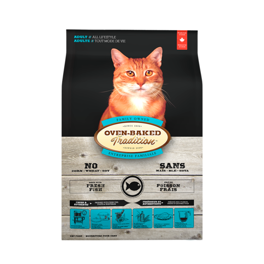 Oven Baked Tradition Fish Adult Cat Food / All Lifestyle alimento para gato