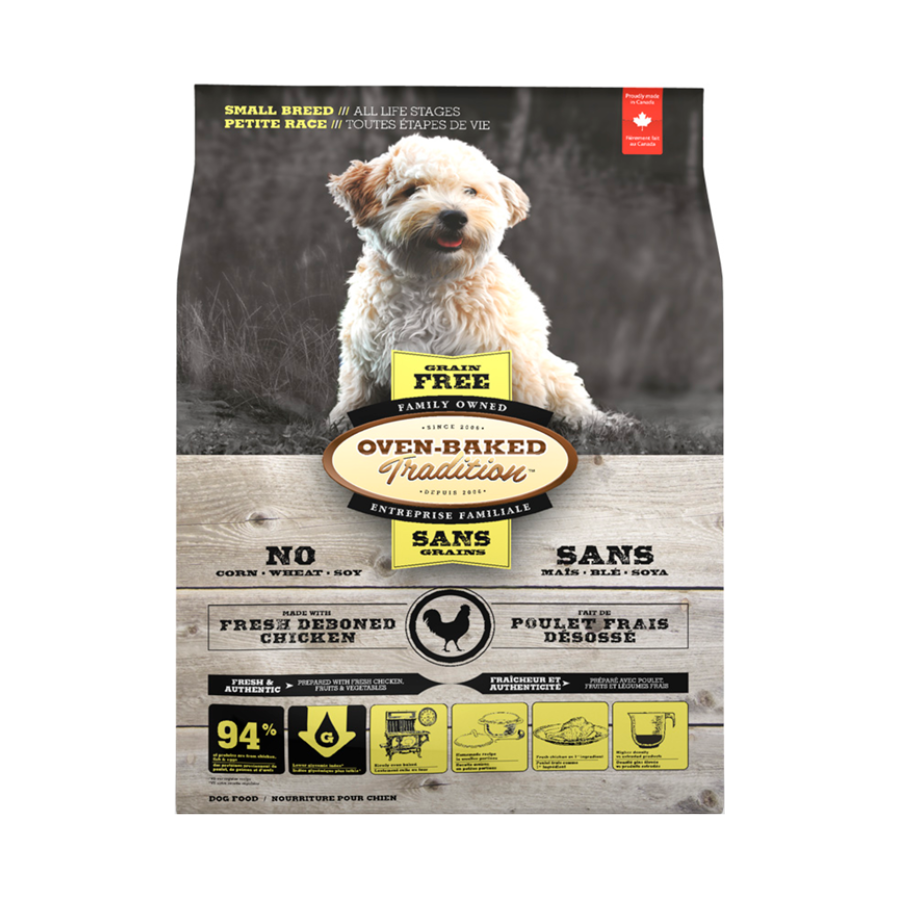 Oven Baked Tradition Grain Free Chicken Small Breeds / All Life Stages alimento para perro