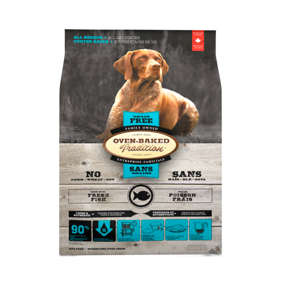 Oven baked tradition grain free fish all breeds / all life stages 11.34 KG alimento para perro