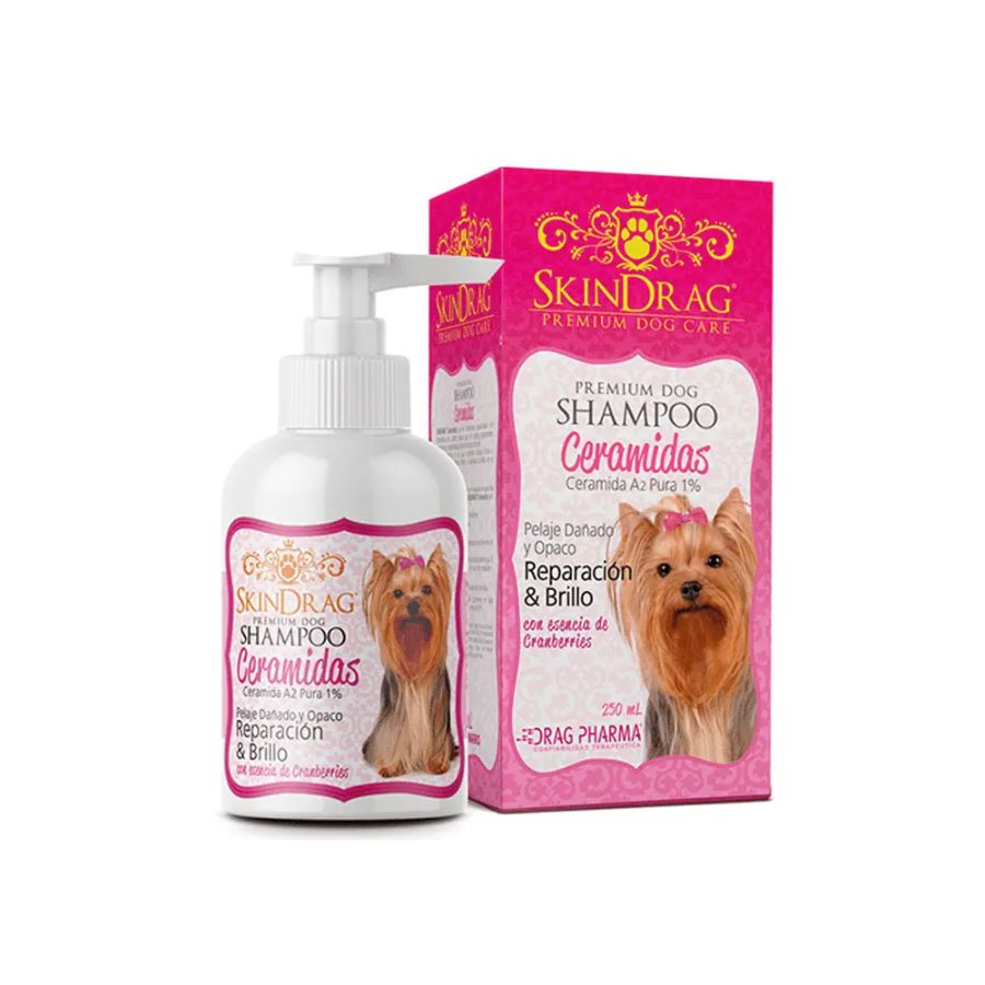 Dog shampoo ceramidas skin drag 250ML