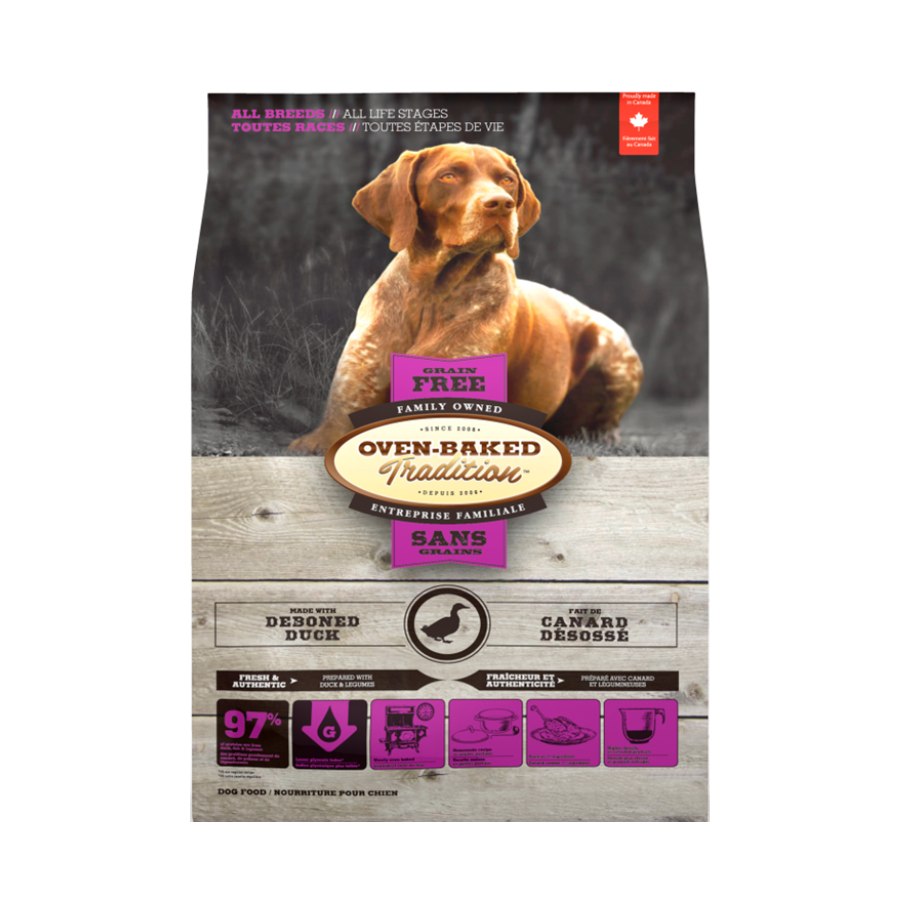 Oven Baked Tradition Grain Free Duck All Breeds / All Life Stages alimento para perro